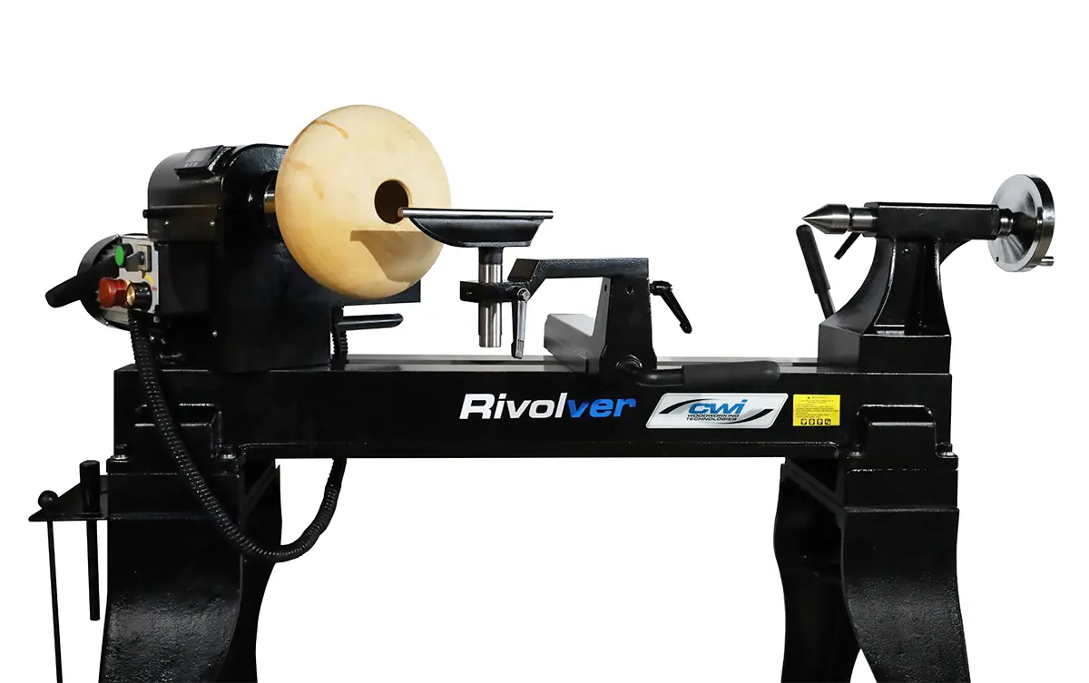 Rivolver Woodturning Tools and Wood Lathes by CWI Woodworking Technologies