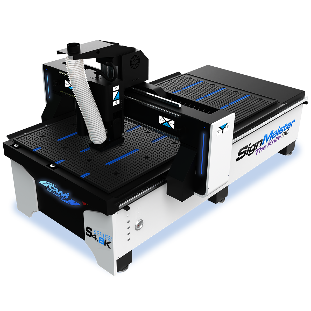 SignMeister V4.8-K CNC Router with Oscillating Knife System